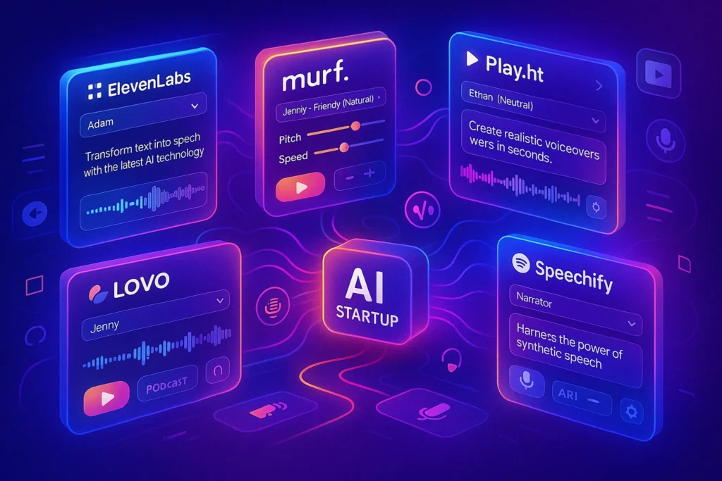 Top 5 AI Voice Generator Tools for Content Creators